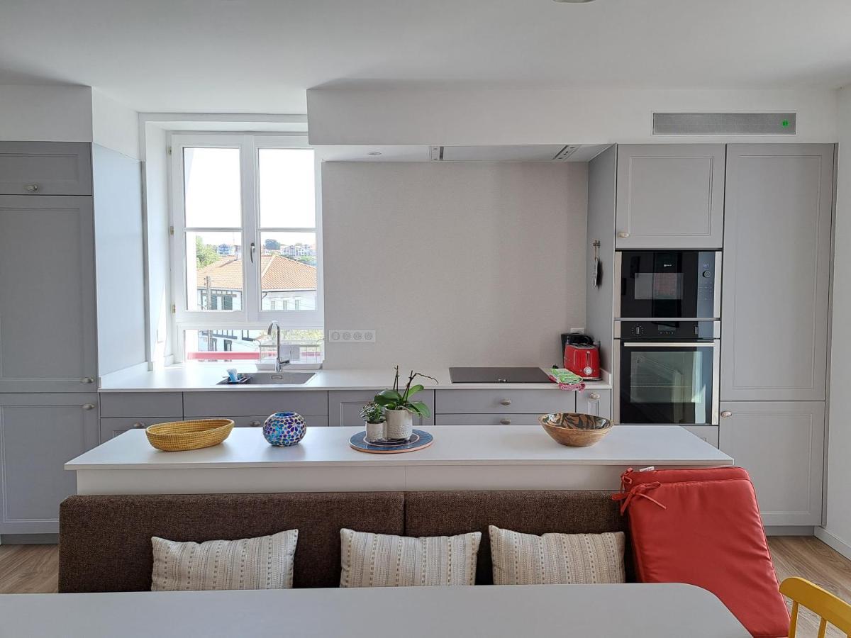 Superbe Appartement T3 Au Centre Plage .Parking Hendaye Zewnętrze zdjęcie