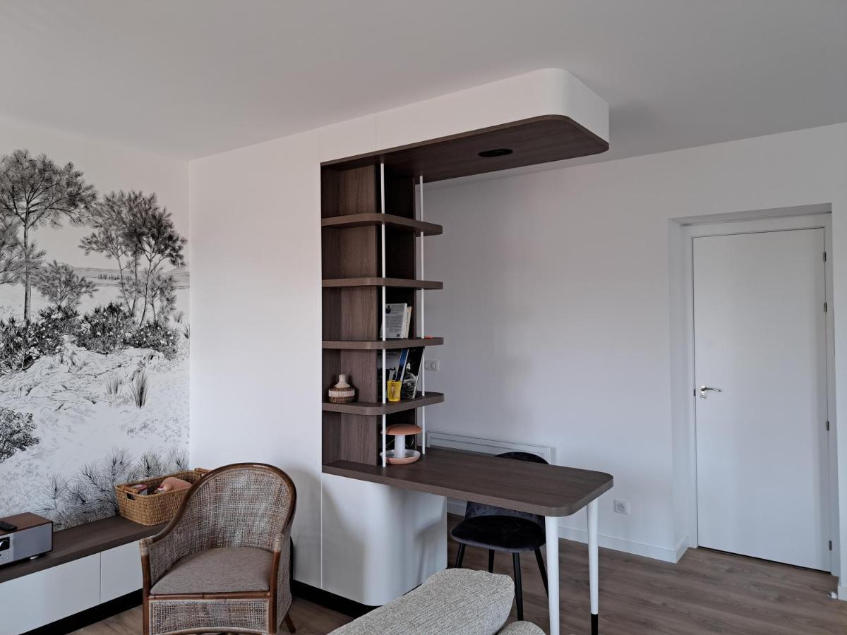 Superbe Appartement T3 Au Centre Plage .Parking Hendaye Zewnętrze zdjęcie