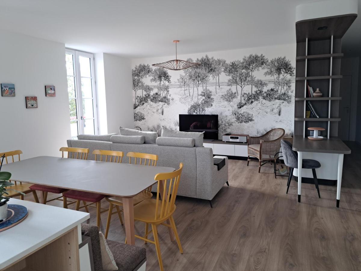 Superbe Appartement T3 Au Centre Plage .Parking Hendaye Zewnętrze zdjęcie